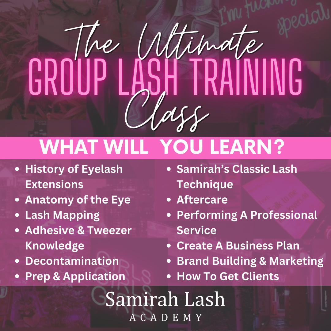 The Ultimate Beginners Lash Training